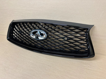 retail OEM for Infiniti Q50 Sport Black Grille W/ Radiant Emblem 2018