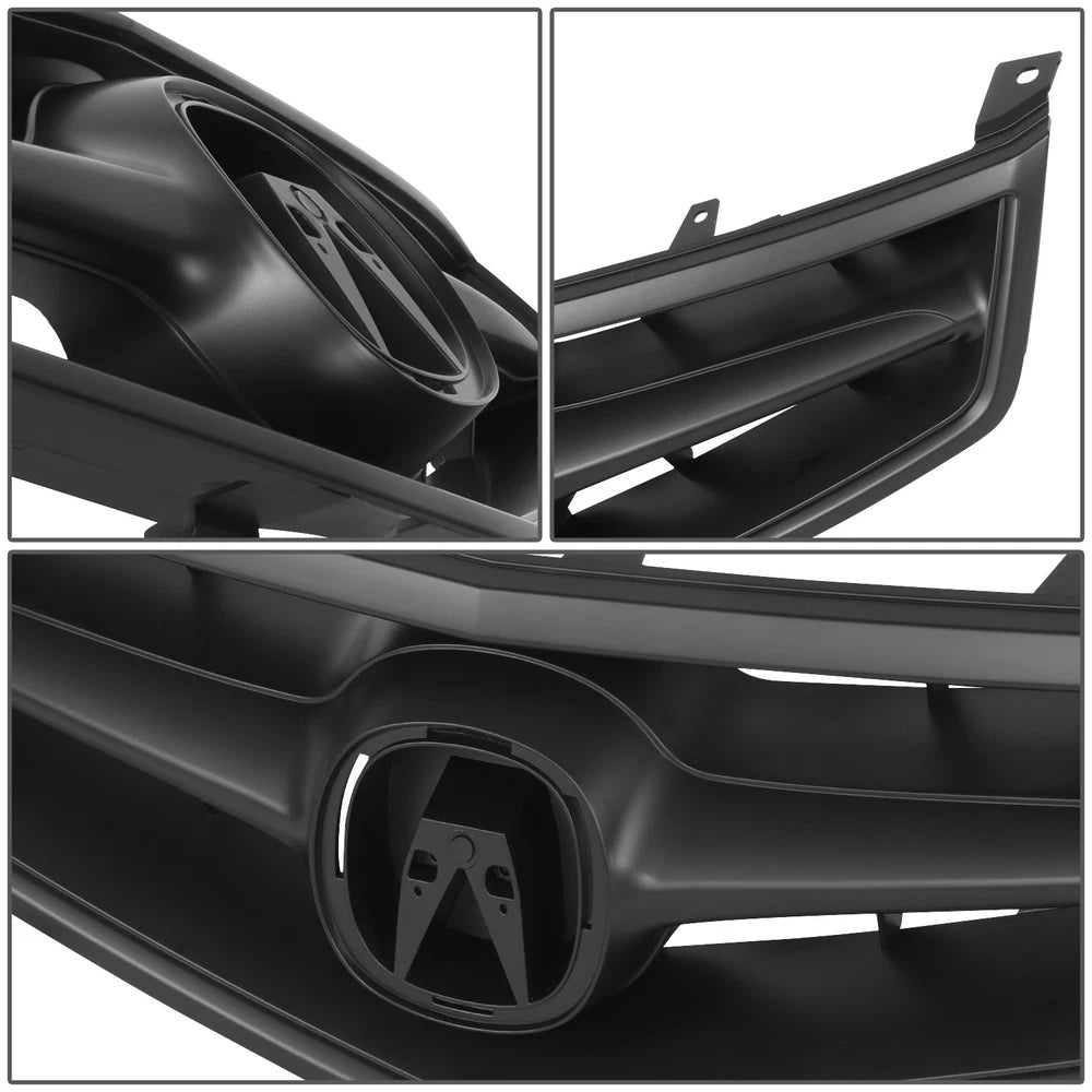 retail grill For Acura TSX 2006-2008  OE Style Matte Black Front Bumper Hood Grille Grill Assembly