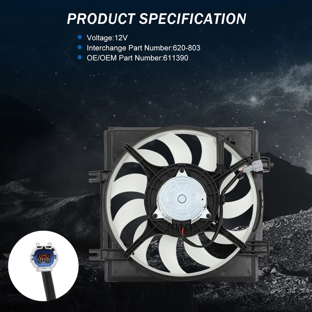 wholesale Cooling Fan Assembly For 2009-2013 Subaru Forester 2.5L 2458CC H4