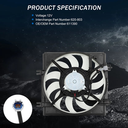 wholesale Cooling Fan Assembly For 2009-2013 Subaru Forester 2.5L 2458CC H4
