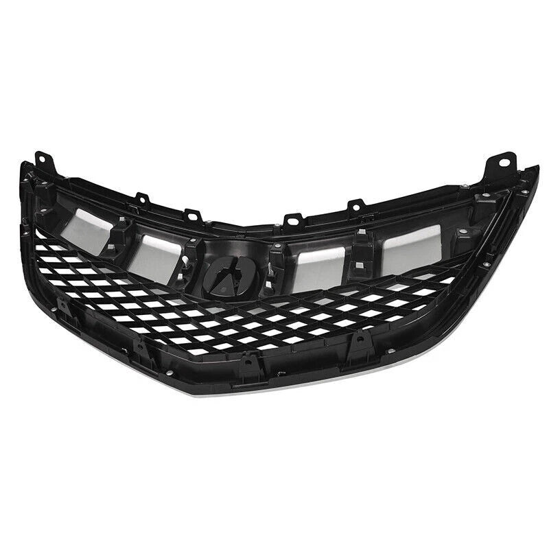 retail grill Fit 2013 2014 2015 Acura RDX Front Bumper Upper Grille Chrome Trim Mesh Grill