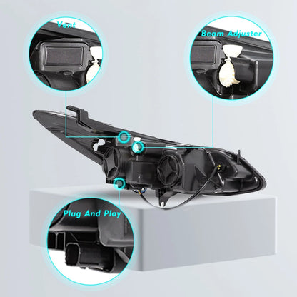 retail For 2016-2019 Chevy Cruze FACTORY Headlight Assembly LH Driver Side 16 17 18 19