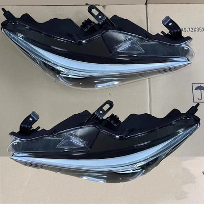 wholesale For Infiniti Q50 2013-2014-2017-2019   AFS LED DRL Headlight Headlamp Black