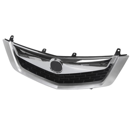 wholesale For Acura TSX Sedan 2009 2010 Chrome Front Bumper Upper Grille Mesh Style Grill