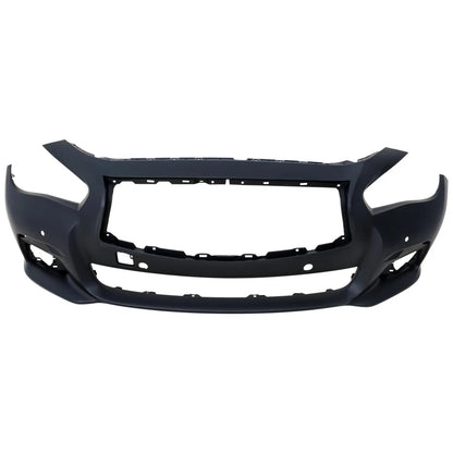 retail Front Bumper Cover Primed For Infiniti Q50 2014 2015 2016 2017