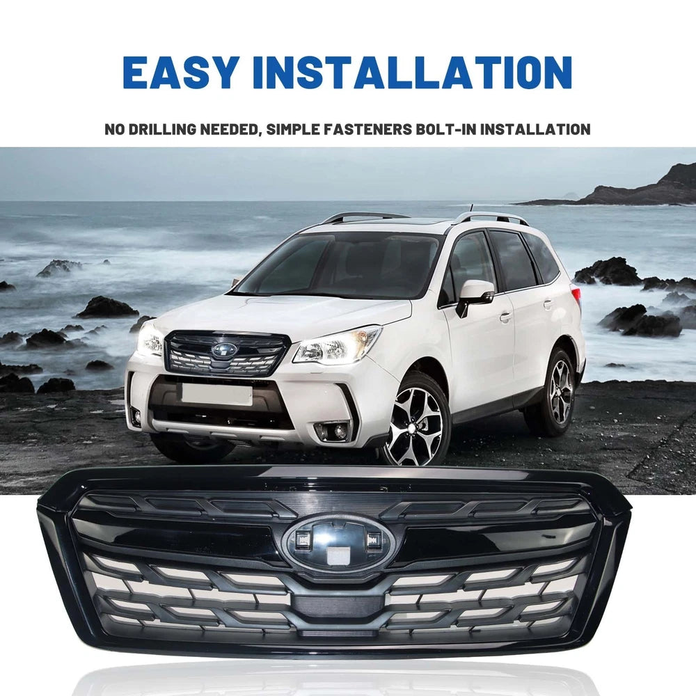 wholesale Grille Assembly For 2014-2018 Subaru Forester Gloss Balck