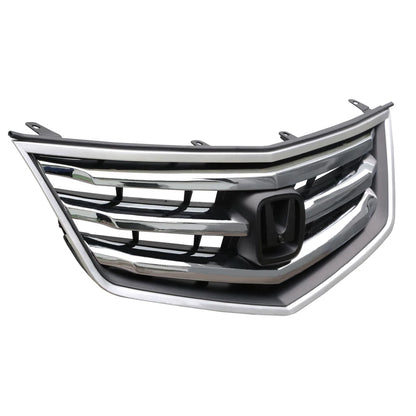 retail grill for  Honda ACURA TSX  2009 2010 Front Bumper Chrome Black Upper Grille Grill
