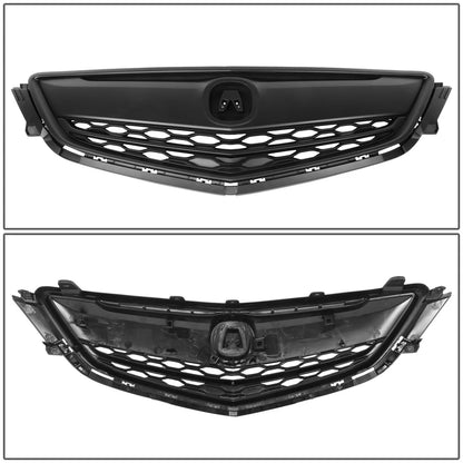 wholesale grill For 15-17 Acura TLX OE Style Matte Black Front Bumper Hood Grille Grill Assembly