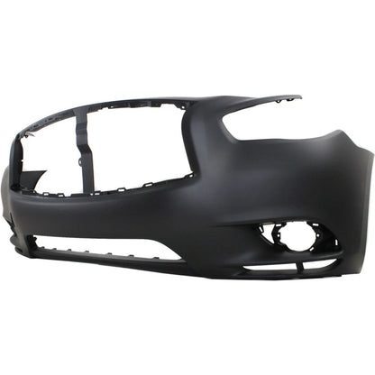 wholesale Front Bumper Cover For 2014-15 Infiniti QX60 Primed with Fog Lamp Hole IN1000251